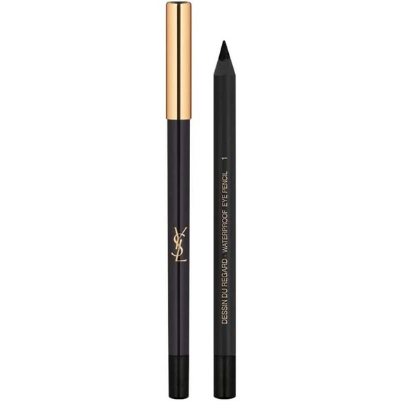 Yves Saint Laurent Dessin Du Regard Waterproof Eye Pencil ~ #1 Noir Effronte - Picture 3 of 3